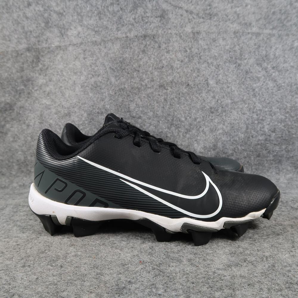 Nike Shoes Big Kids 4Y Baseball Cleats Vapor Athletic Sport Black White Active